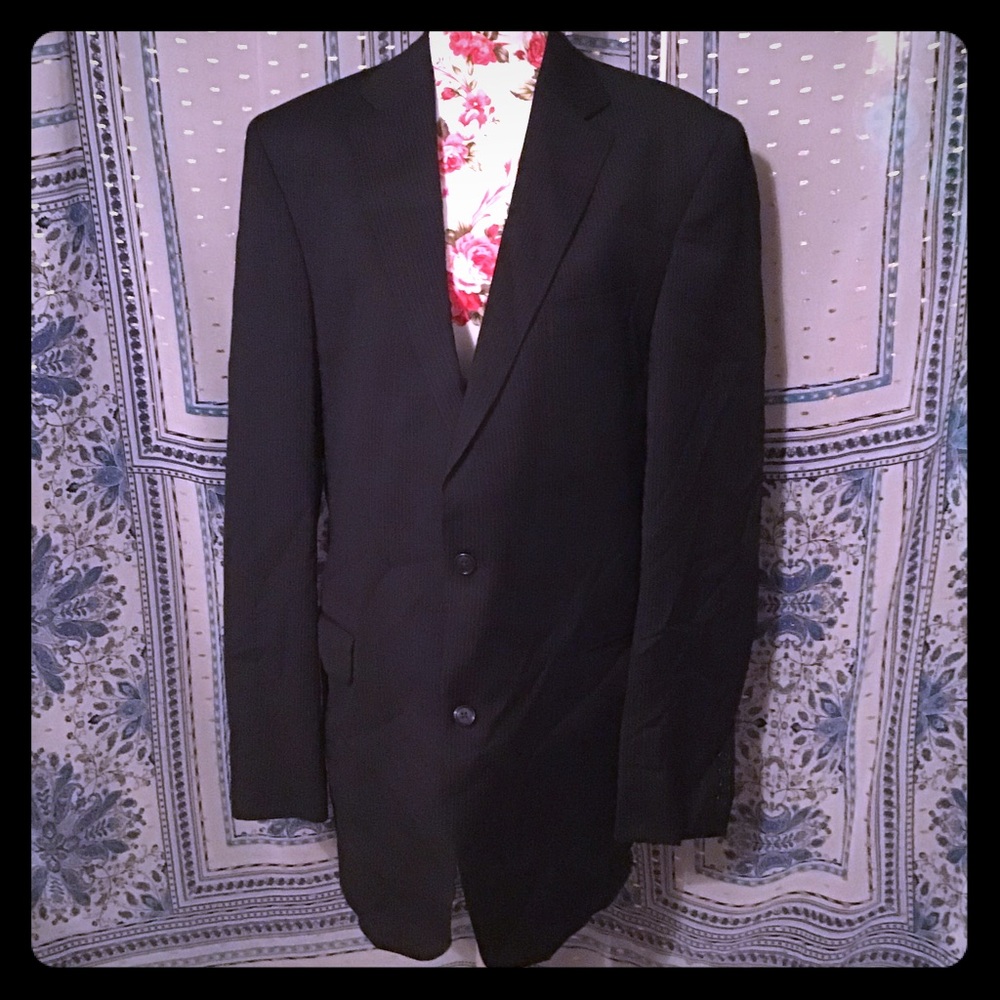 🎩SALE NWOT SPORTS COAT BLACK PINSTRIPED